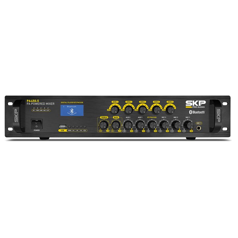SKP - Amplificador de Línea 5 zonas SKP PA 4505