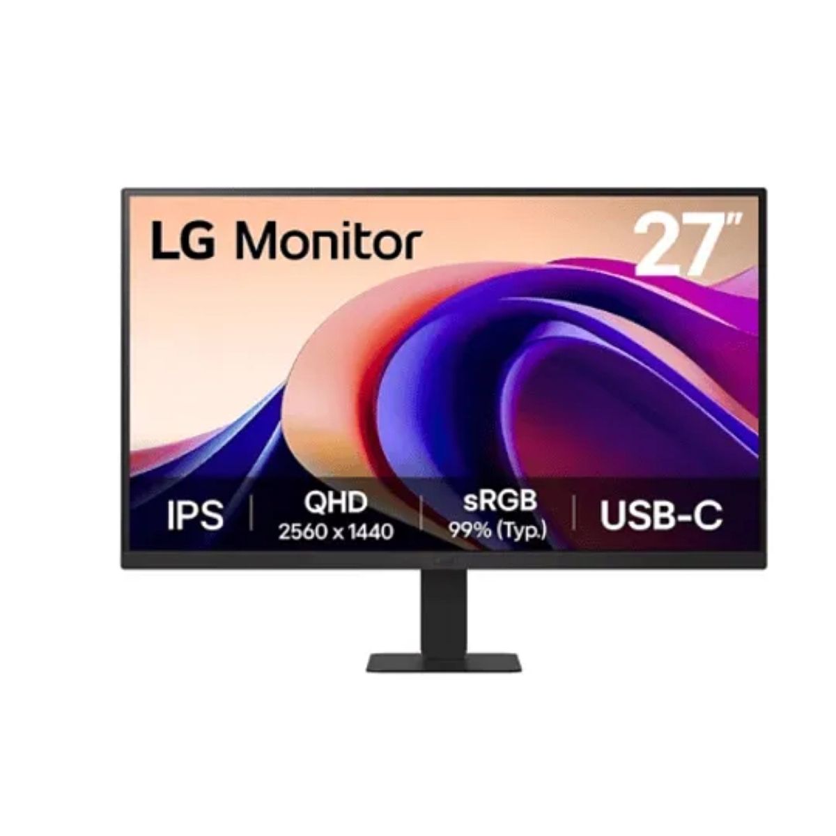 LG - Monitor LG 27 QHD IPS 100Hz USB-C