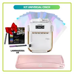 AMERICAN CRAFTS - Encuadernadora UNIVERSAL CINCH + INSUMOS 14