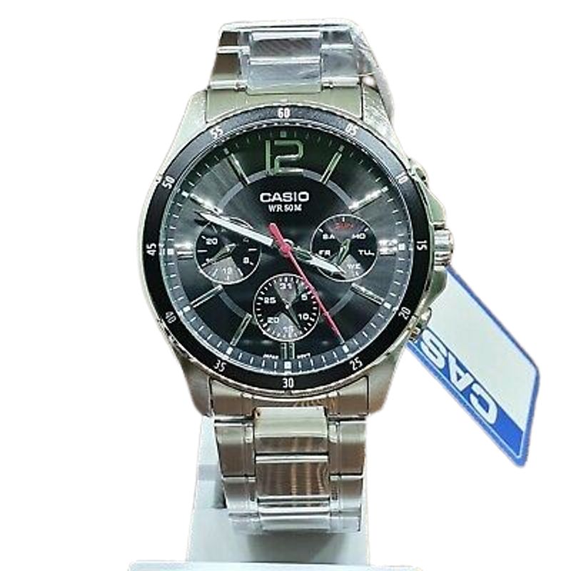 CASIO - CASIO MTP1374D-1A HOMBRE ANALOGO METAL