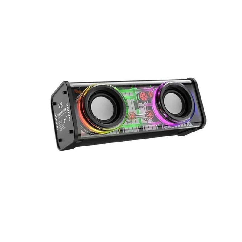GENERICO - Altavoz Portátil Bluetooth Inalámbrico 10w Irm Sk6 Color Negro