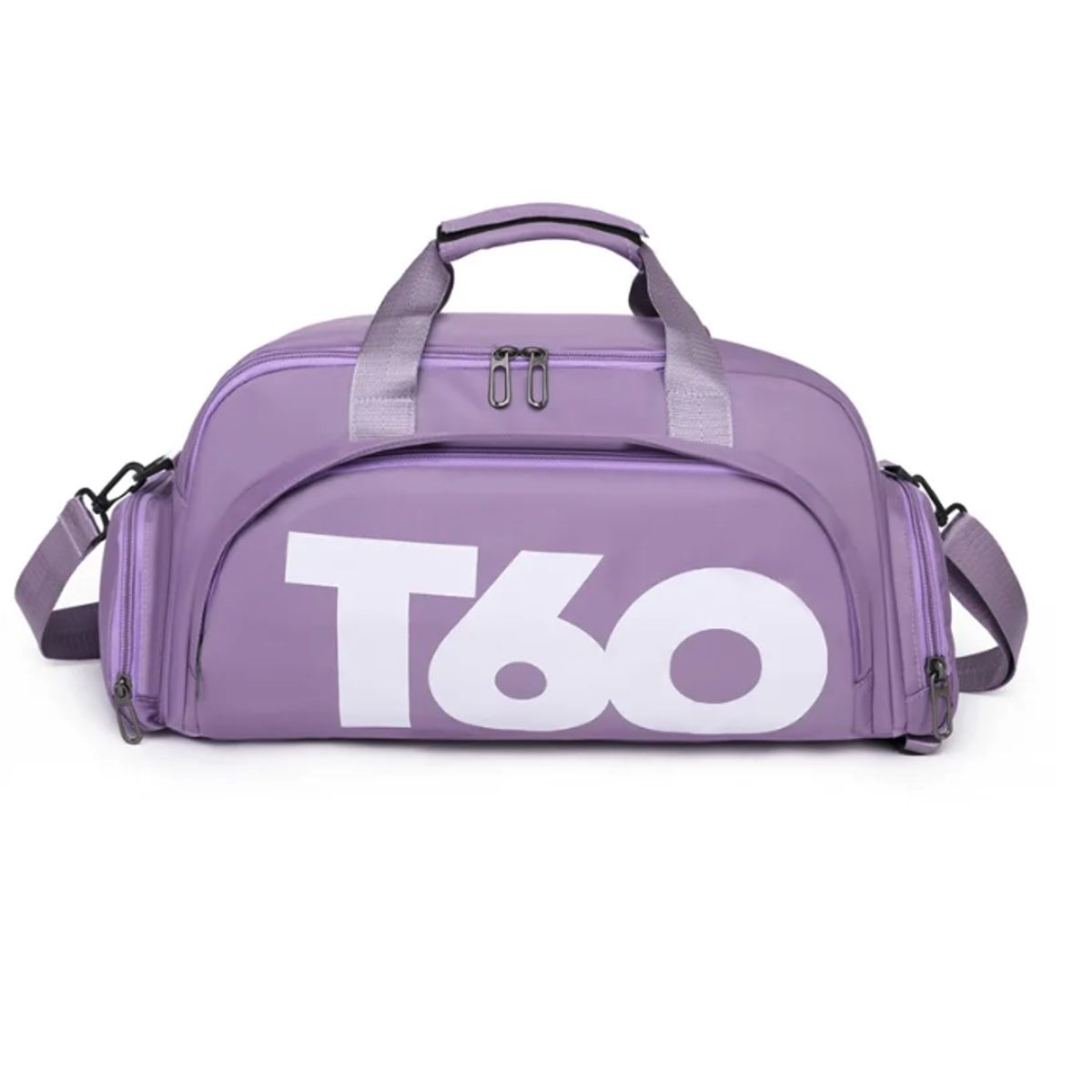 PLUSFIT - Bolso Mochila Deportivo GYM Impermeable T60S Plusfit Lila