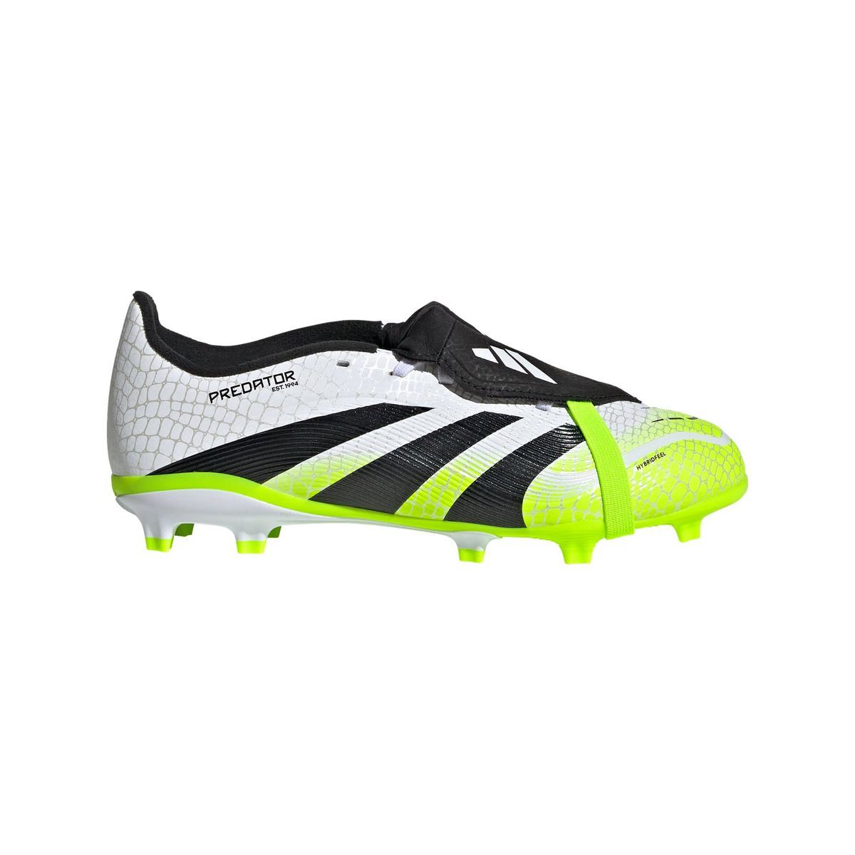 ADIDAS - Zapatos de fútbol para niños Predator League con lengüeta plegable para terreno firme/ multiterreno