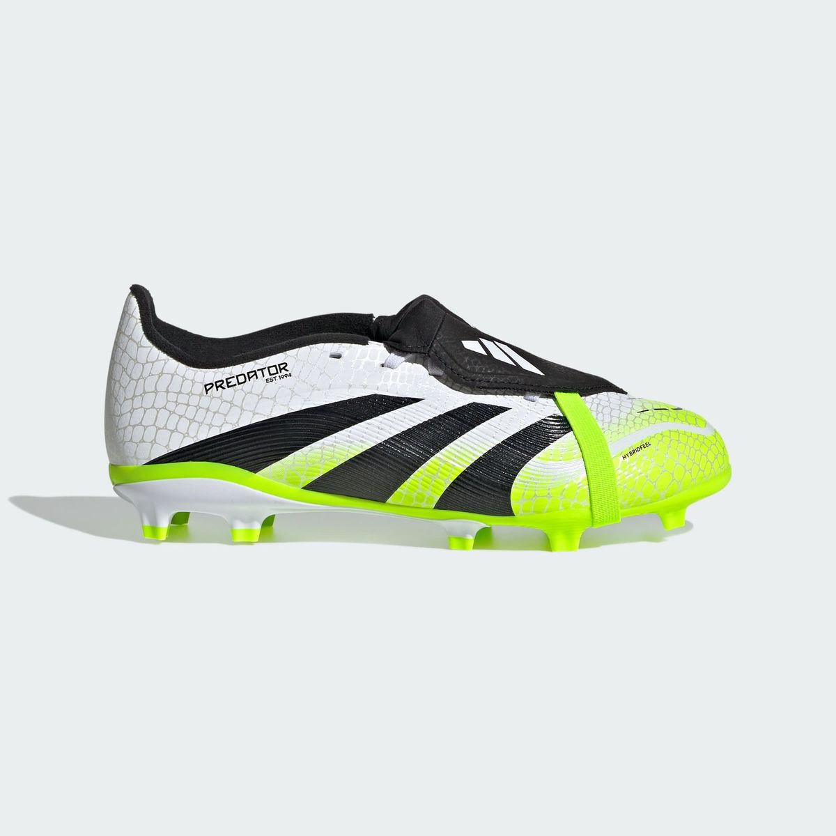 ADIDAS - Zapatos de fútbol para niños Predator League con lengüeta plegable para terreno firme/ multiterreno