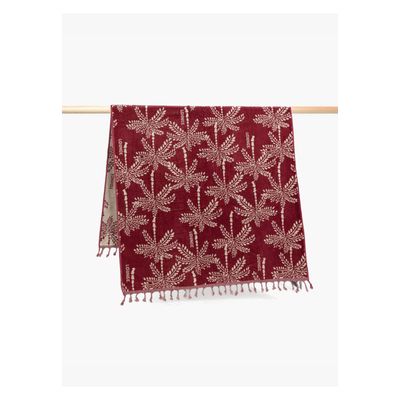 Imagen 2 del producto Toalla Mujer Algodón Paradiso Burdeo 100 x 180 cm