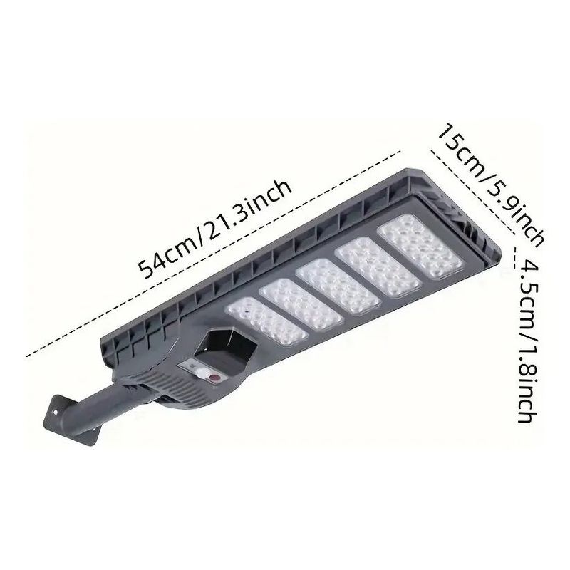 SHOP EHOME BAG - Pack 2 Foco Solar 500w Recargable Ip65 Sensor Y Control