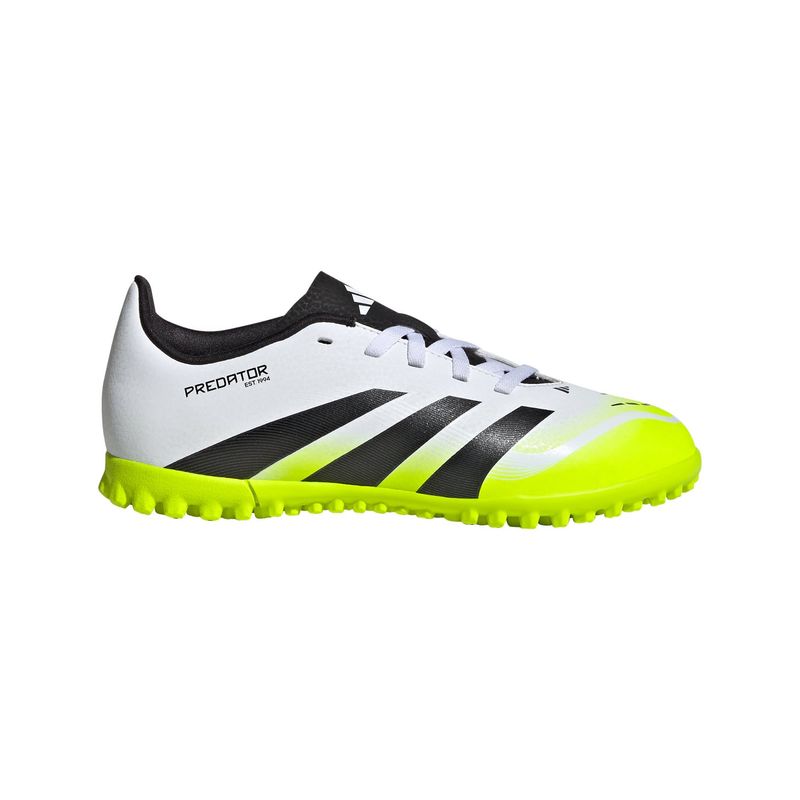 ADIDAS - Zapatos de fútbol Predator Club pasto sintético para niños