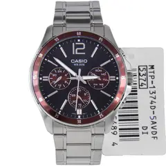 CASIO - RELOJ MTP1374D-5A HOMBRE ANALOGO METAL