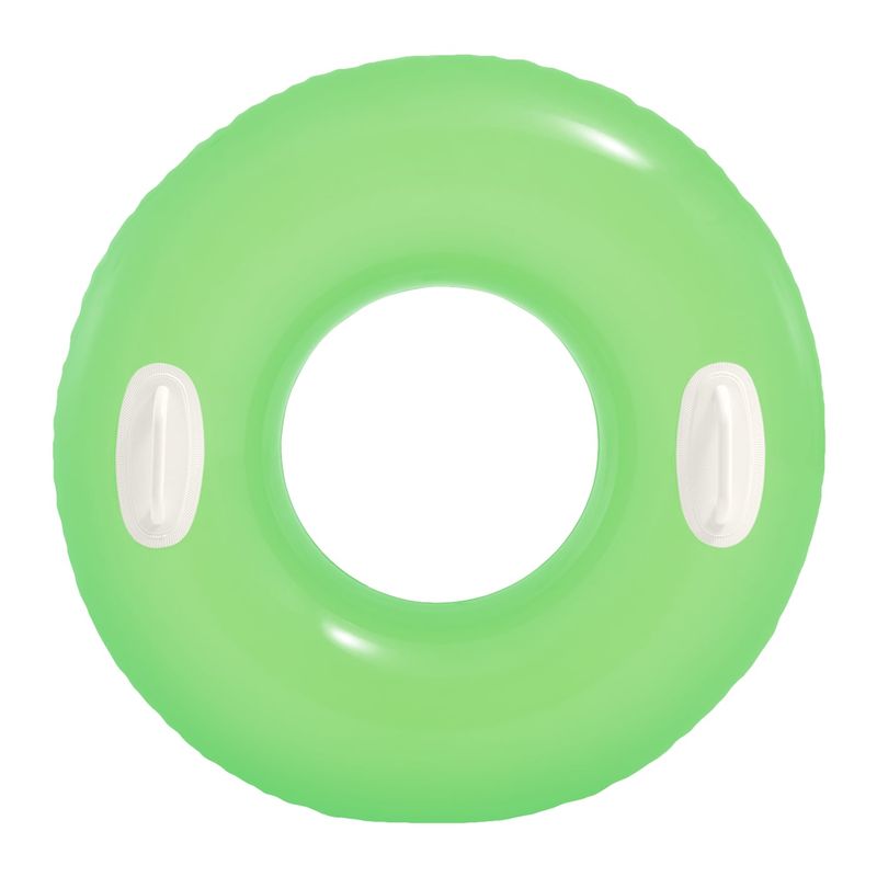 INTEX - Flotador Anillo INTEX con Asas, 76 cm Verde