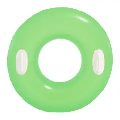 INTEX - Flotador Anillo con Asas, 76 cm Verde