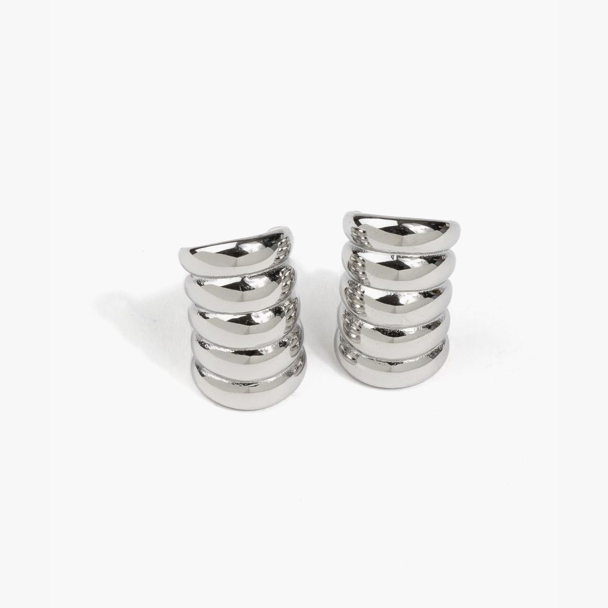 LOUNGE - Aros Mujer Acero Inoxidable Espiral