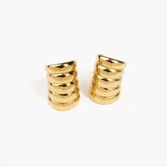 LOUNGE - Aros Mujer Acero Inoxidable Espiral