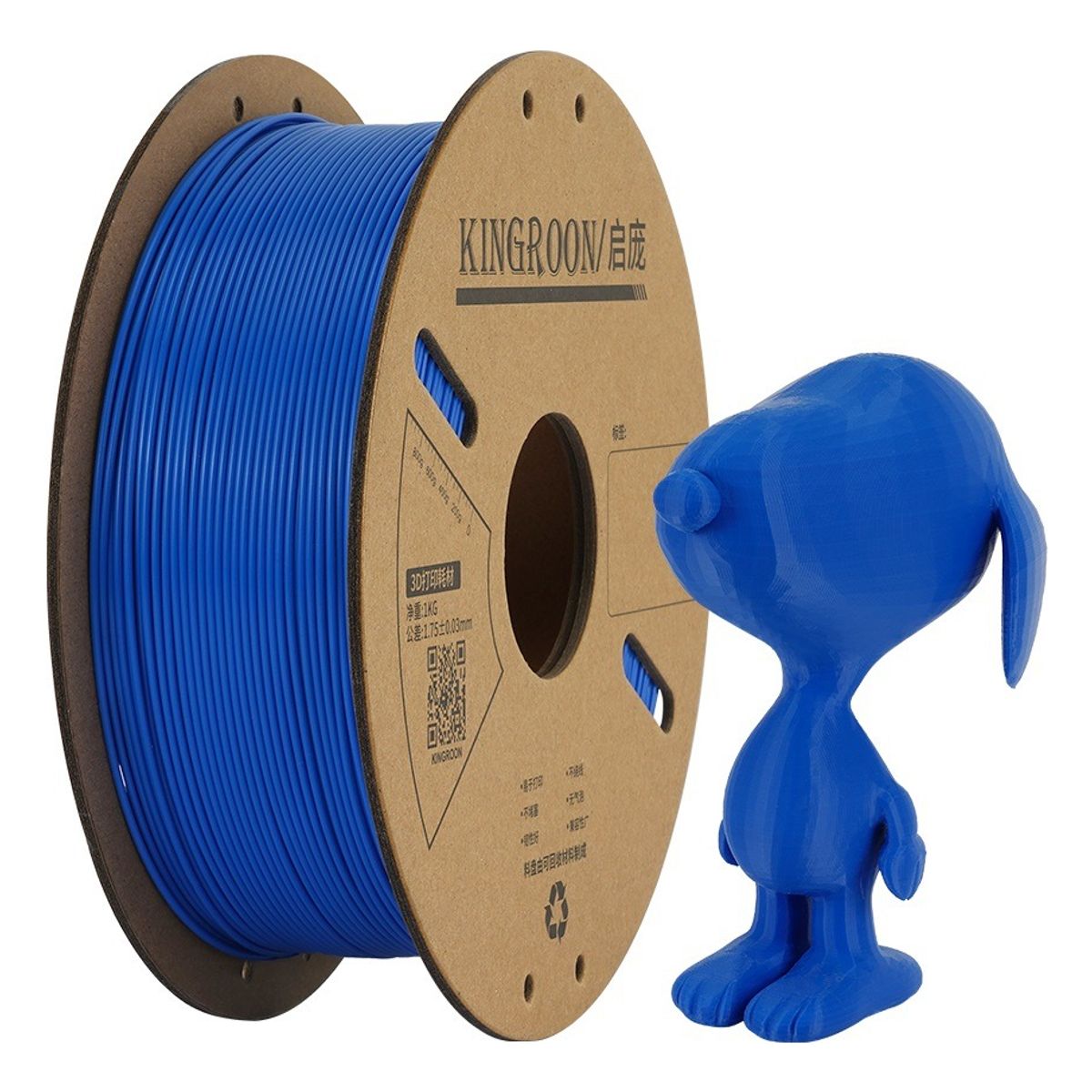 Filamento Pla De Safe and Sound Impresión 3d 1kg 175mm Color Azul, marca GENERICO - Foto 2