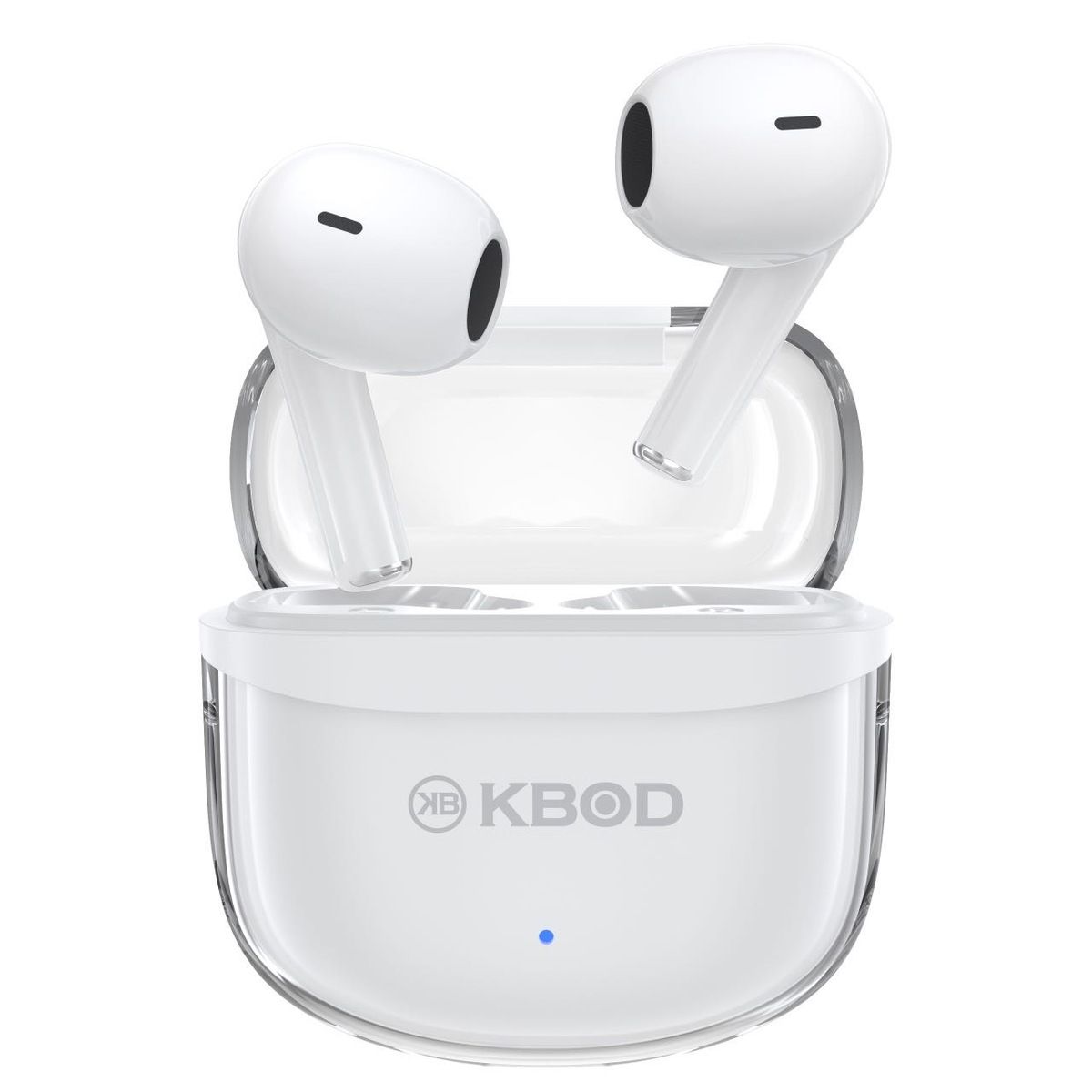 KBOD - Audífonos Inalámbricos Kbod Tws C52 Bluetooth Con Estuche Blanco