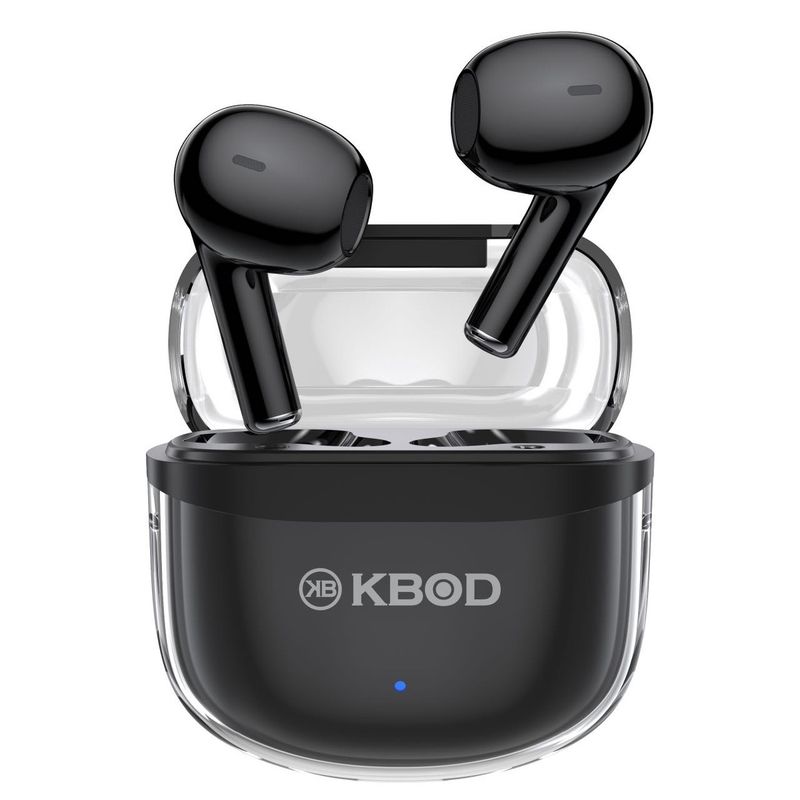 KBOD - Audífonos Inalámbricos Kbod Tws C52 Bluetooth Con Estuche Negro