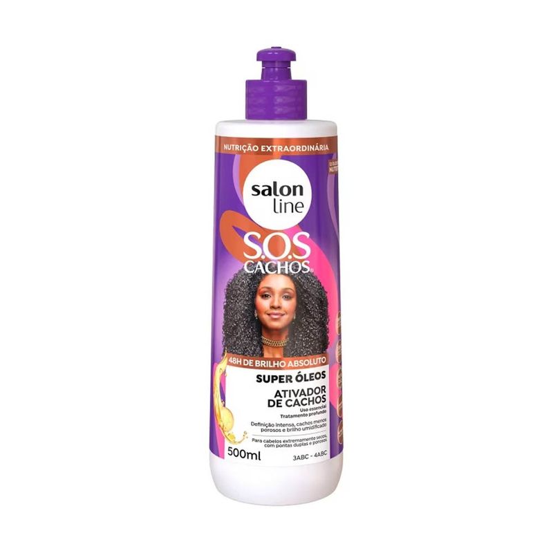 SALON LINE - SOS ACTIVADOR SUPER OLEOS NUTRITIVO 300ML SALON LINE