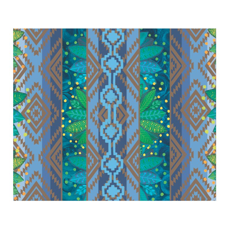 ISA SOLER - Alfombra Vinílica 140 X 160 Araucanía Celeste
