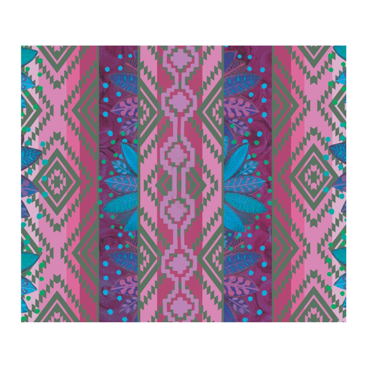 ISA SOLER - Alfombra Vinílica 140 X 160 Araucanía Rosa