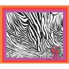 ISA SOLER - Alfombra Vinílica 140 X 160 Cebra