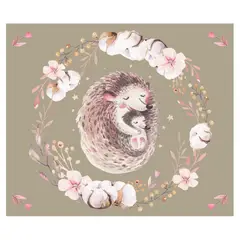 ISA SOLER - Alfombra Vinílica 140 X 160 Puercoespín Beige