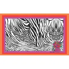ISA SOLER - Alfombra Vinílica 140 X 220 Cebra