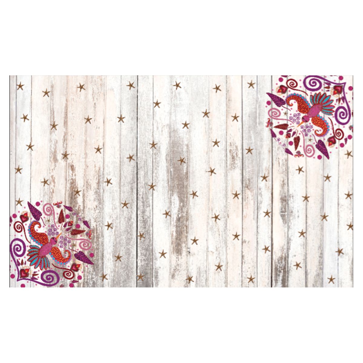 ISA SOLER - Alfombra Vinílica 140 X 220 Colibrí Mexicano