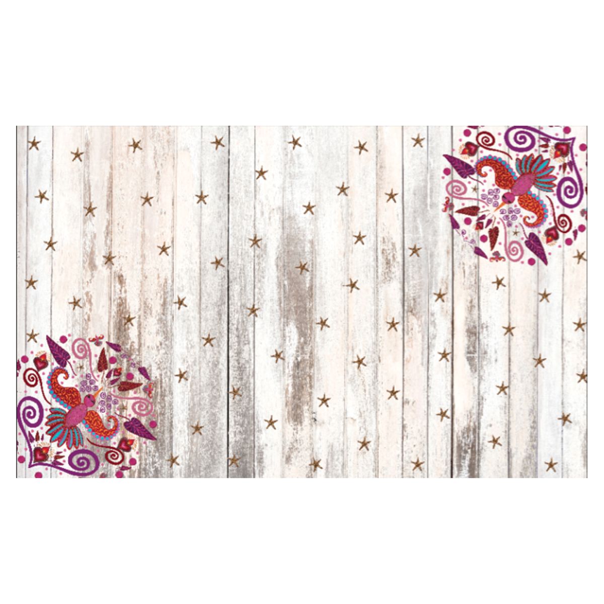 ISA SOLER - Alfombra Vinílica 140 X 220 Colibrí Mexicano