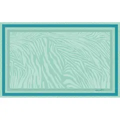 ISA SOLER - Alfombra Vinílica 140 X 220 Selva Menta