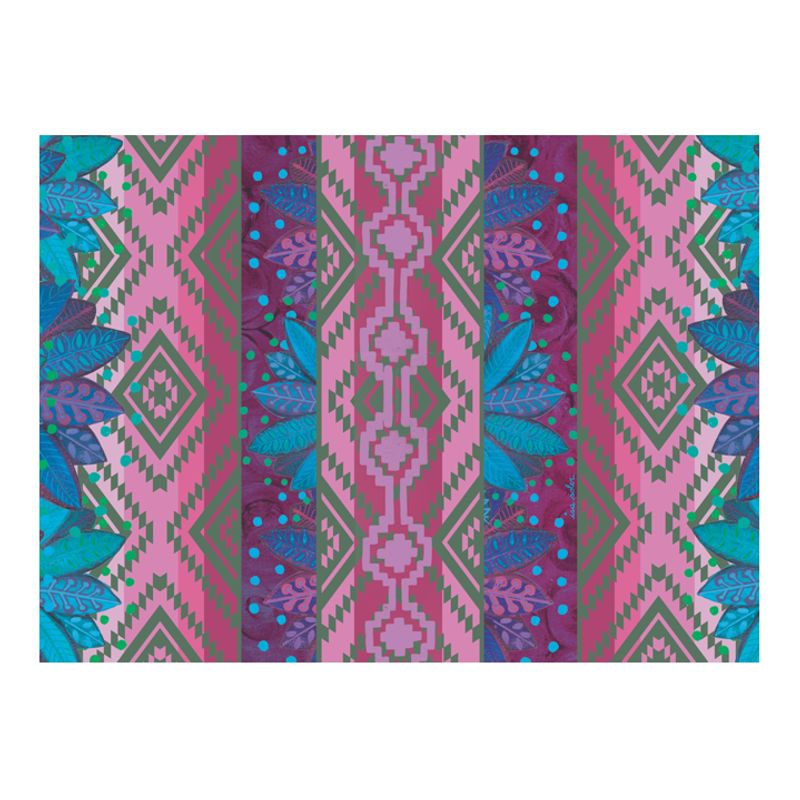 ISA SOLER - Alfombra Vinílica 50 X 70 Araucanía Rosa