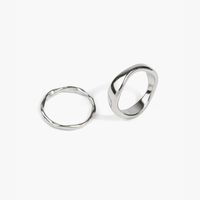 Set Anillos Mujer Irregulares