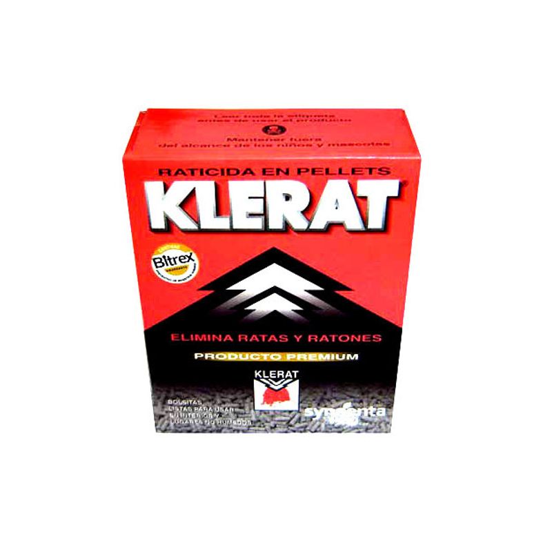 GENERICO - RATICIDA 50 GRS KLERAT PELLETS
