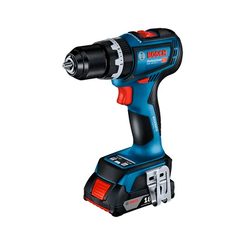 BOSCH - Taladro Percutor Atornillador Bosch GSB 18V-90C + 2 Bat + Maletín