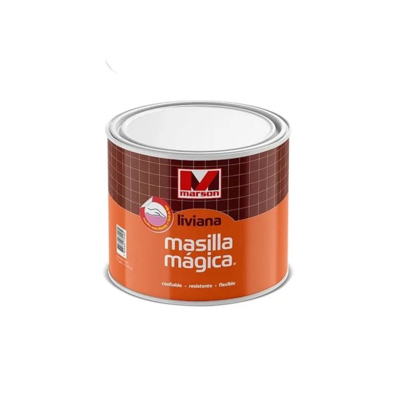 MARSON - Masilla Mágica Liviana Marson 350 ml Rellenador de Alta Adherencia