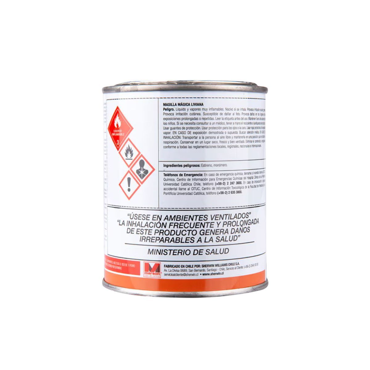 MARSON - Masilla Mágica Liviana Marson 350 ml Rellenador de Alta Adherencia