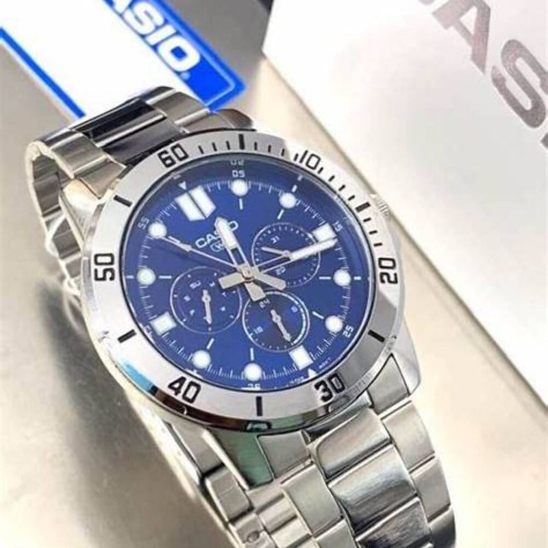 CASIO - RELOJ CASIO MTPVD300D-2E HOMBRE ANALOGO METAL