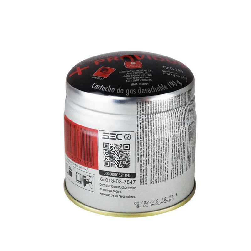GENERICO - GAS DESECHABLE 190GRS