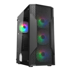 COUGAR - Gabinete Gamer MX110 RGB 4 ventiladores incluidos