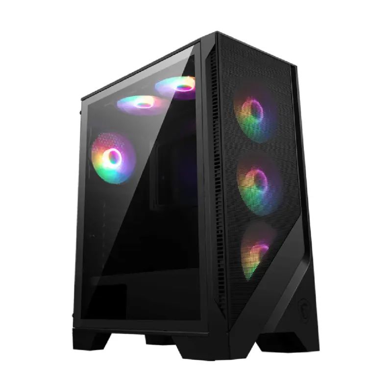 MSI - Gabinete Gamer MSI MAG FORGE 120A AIRFLOW Panel Vidrio 6Fan ATX