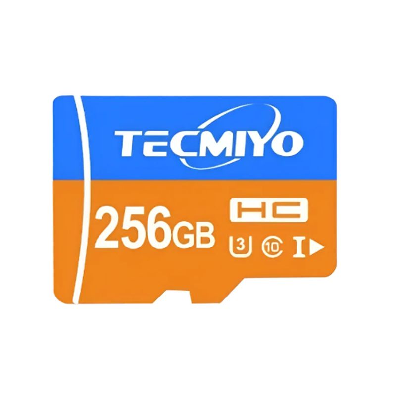 GENERICO - Tarjeta De Memoria Micro Sd 256gb Tecmiyo Original V30 Cadp