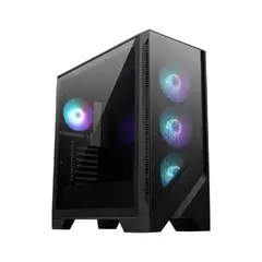 MSI - Gabinete Gamer MAG FORGE 321R AIRFLOW Panel Vidrio 4Fan ATX