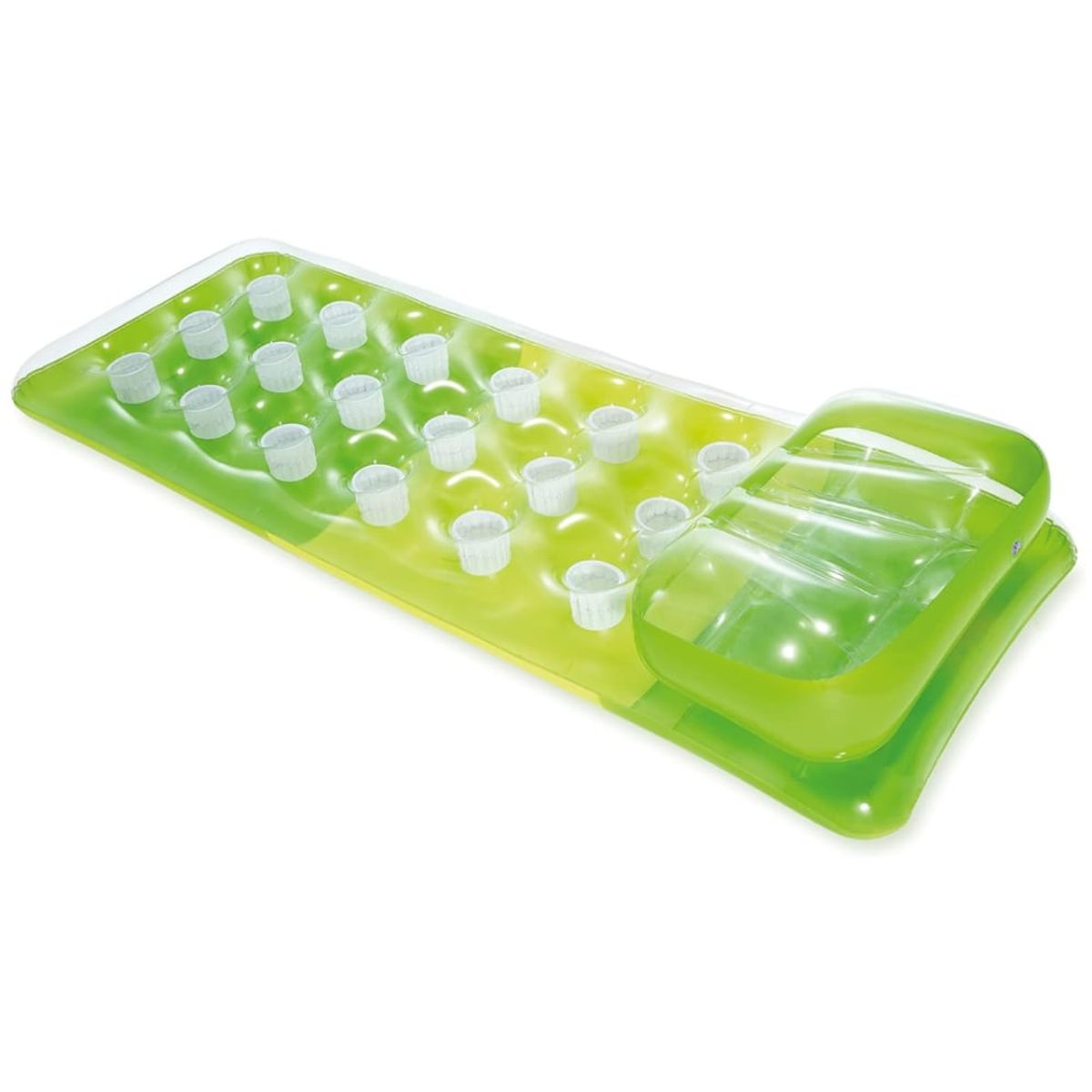 INTEX - Colchoneta Inflable INTEX Pocket Fashion Mat Verde