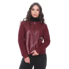 WADOS - CHAQUETA MANGA LARGA CUERO ECOLOGICO