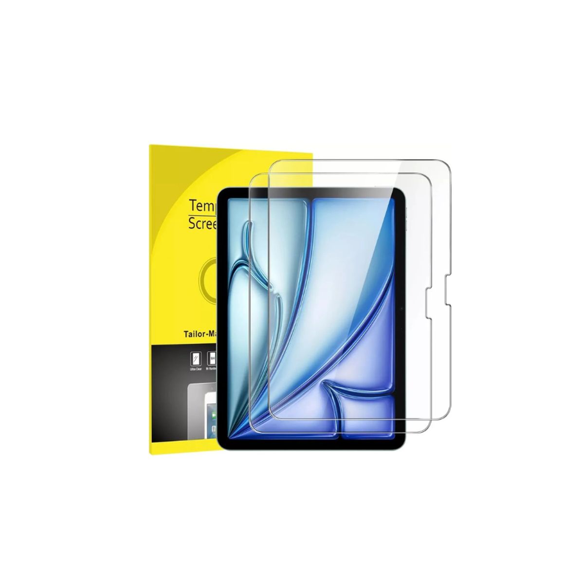 GENERICO - Pack 2 Laminas Pantalla Para iPad Air 6 M3 2025