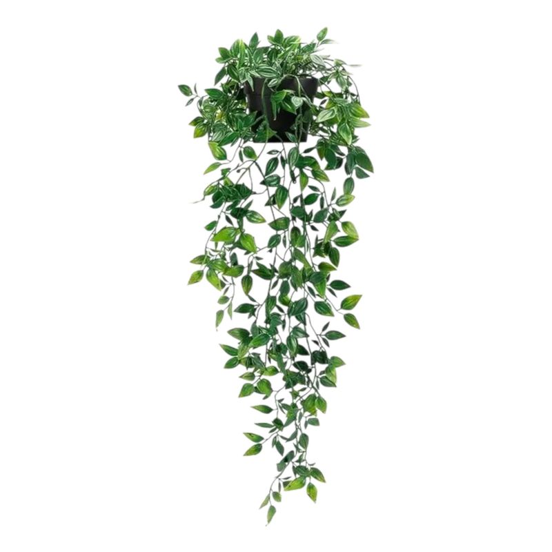 GENERICO - Macetero Planta Colgante 75cms Siempre Verde Exterior Interior