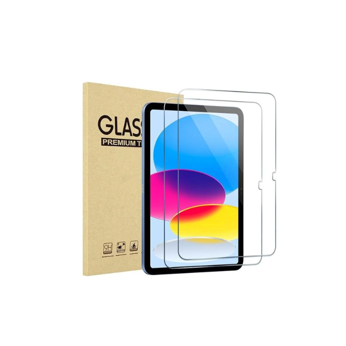 GENERICO - Pack 2 Laminas Pantalla Para iPad 10.9 10th 2022