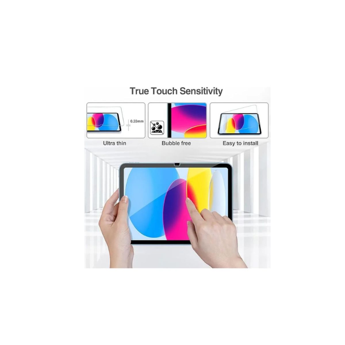 GENERICO - Pack 2 Laminas Pantalla Para iPad 10.9 10th 2022