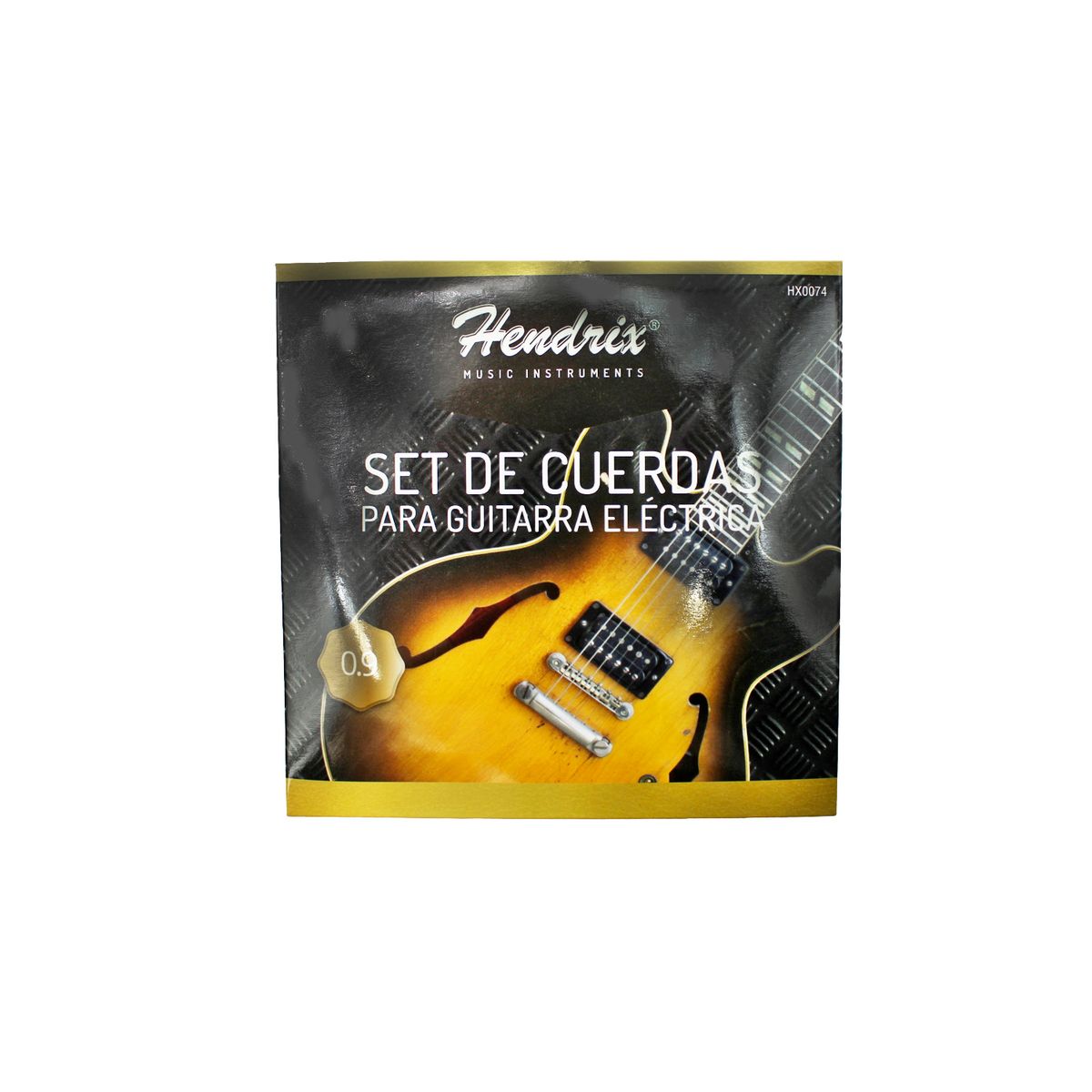 HENDRIX - Set De Cuerdas Para Guitarra Eléctrica Espesor 0.9 - PS
