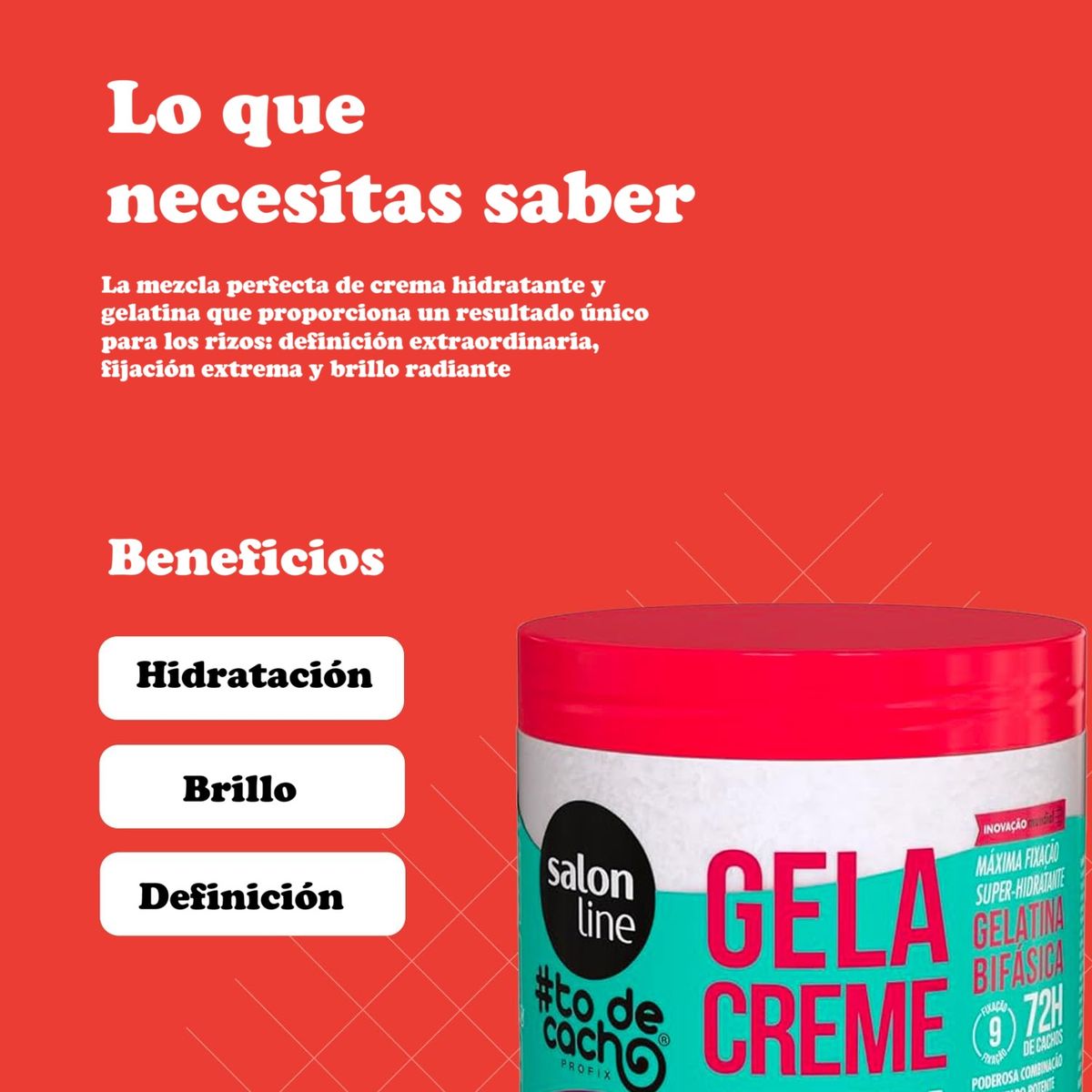 SALON LINE - GEL CREMA DEFINICION ULTRA EXTRAORDINARIA 500G SALON LINE