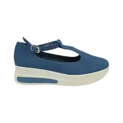 HERIEL - Zapato Azul Plataforma Mujer