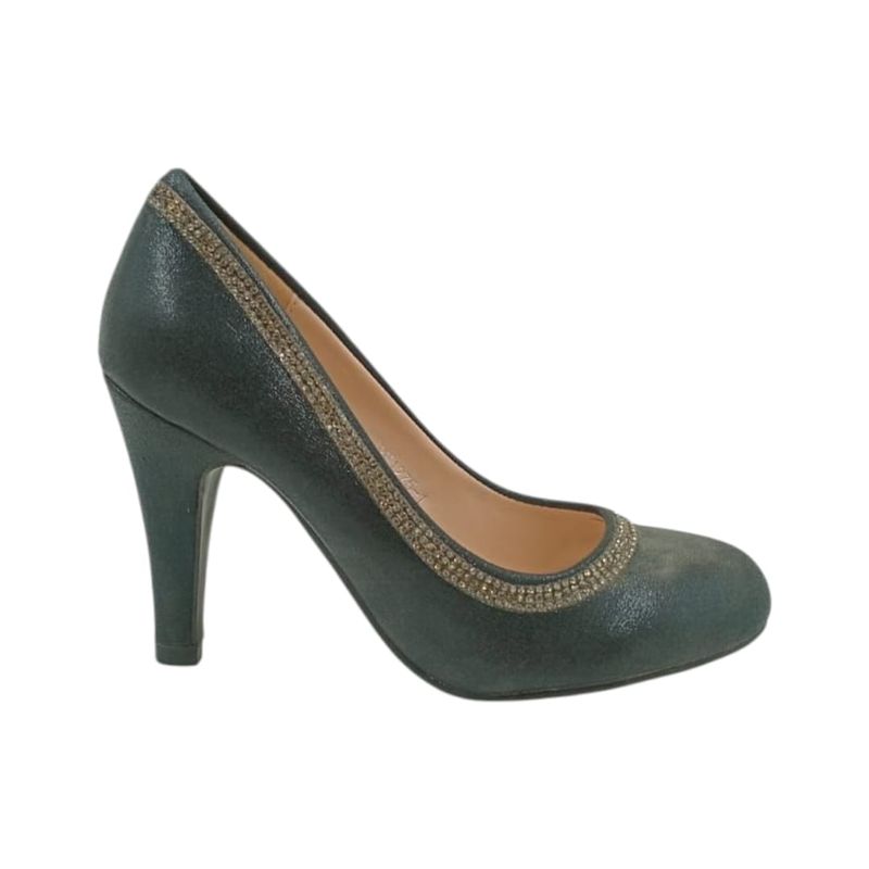 HERIEL - Zapato Negro Taco Aguja